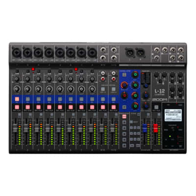 Zoom LiveTrak L-12 Digital Mixer / Recorder 2010s - Grey / Blue