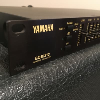 K◇YAMAHA　GQ1031C　SAMSON　SX1800　МDX1600 Yamaha GQ1031C Graphic Equalizer Mid 90's - Black | Reverb