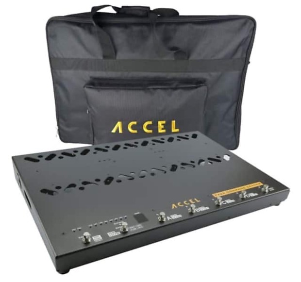 Accel Audio Accel audfx22 command center effects Switcher pedal board＋fx power source 8 & source power 6 2017 image 1