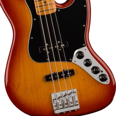 Fender Player Plus Jazz Electric Bass Maple Fingerboard, Sienna Sunburst image 4