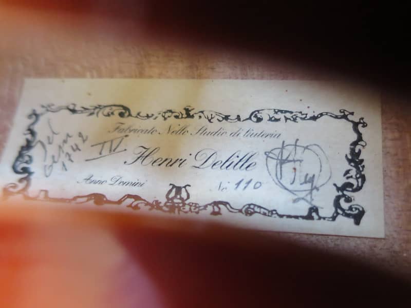 Henri Delille NO.4 Ole Bullバイオリン used Henri Delille violin, 4/4 - Metzler Violin Shop