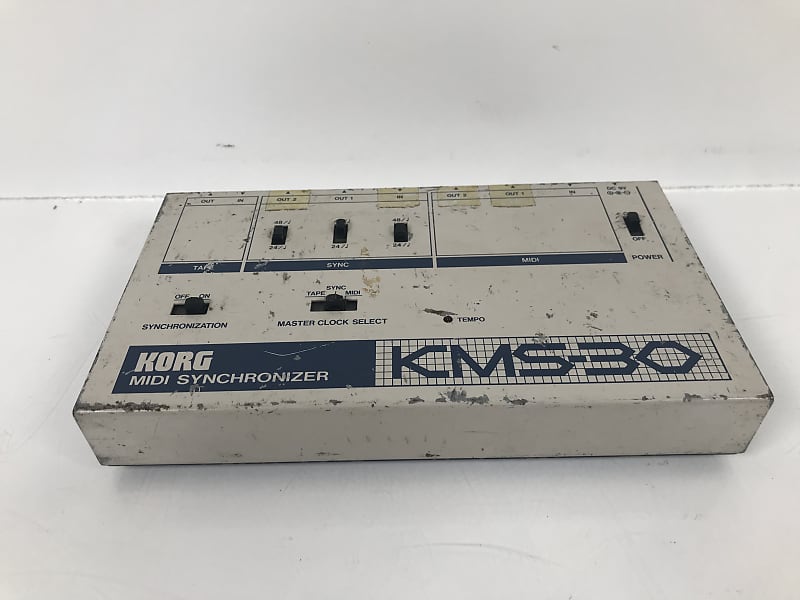 KORG KMS-30　MIDI SYNCHRONIZER Korg KMS30 (EMM Feb 85)