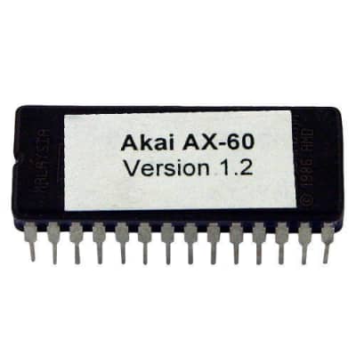 Akai AX60 v1.2 EPROM latest OS AX-60 Update Upgrade Vintage Synthesizer Firmware Rom