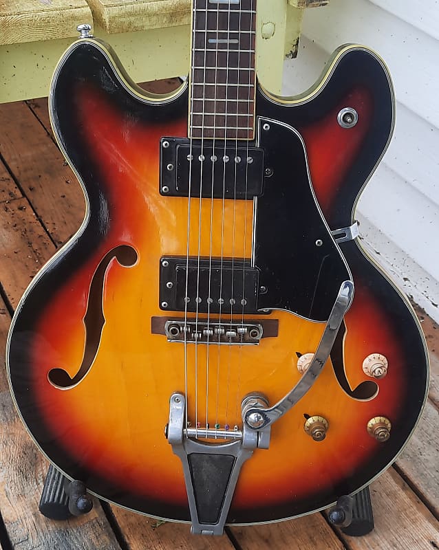 Kent Guyatone Hollowbody 335 Style Electric 1960s Japan
