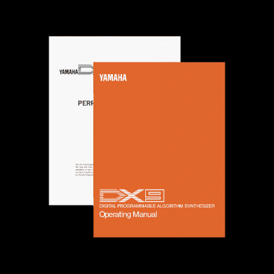 YAMAHA DX9 Operating Manual + Performance Notes | High quality 2020 Reprint