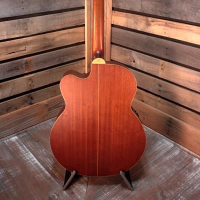 Morgan Monroe MVAB500C Acoustic/Electric Bass with Hardshell Case image 4