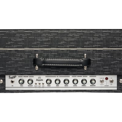 Supro Royale 1932r 1x12 50W Guitar Tube Combo Amp, Black Scandia, Variable Power Amp VERSATILE!, Mint image 12