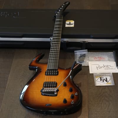 Parker Fly Supreme Electric Guitar Tobacco Burst + OHSC image 1
