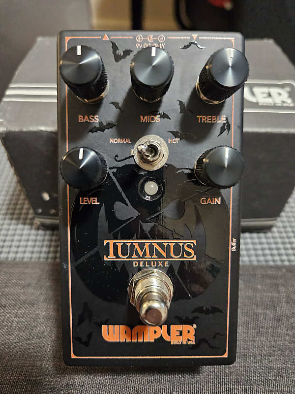 Wampler Spooky Tumnus Deluxe - Black | Reverb Wampler Spooky Tumnus Deluxe - Black | Reverb