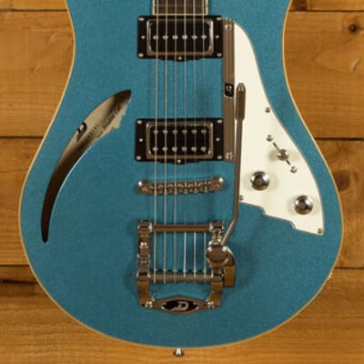 Duesenberg Chambered Guitars | Double Cat - Catalina Blue image 11