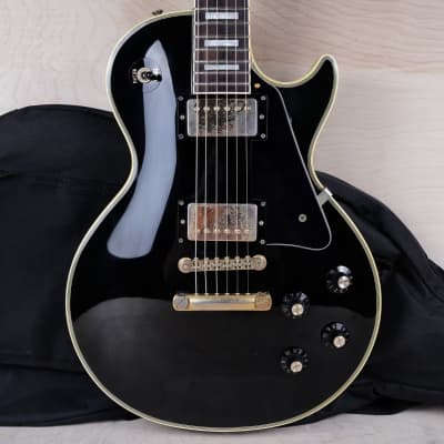 Greco Mint Collection EGC68-50 MIJ 1984 Ebony Screamin PAFs w/ Bag | Reverb