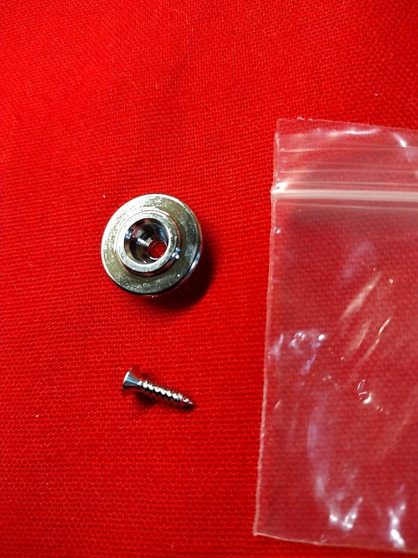 Gotoh Round String Retainer for Fender P/Jazz Bass - Chrome | Reverb