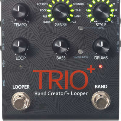 Digitech Trio+ Plus Band Creator Looper Guitar Pedal image 6