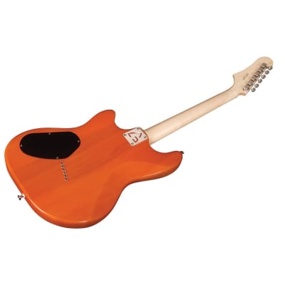 Guild Surfliner Electric Guitar, (Sunset Orange) image 6