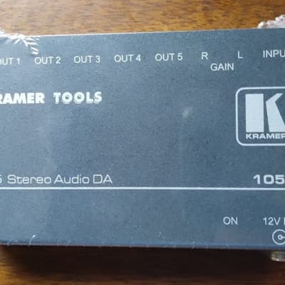 Kramer 105A Distribution Amp new in  box 2018 grey image 1