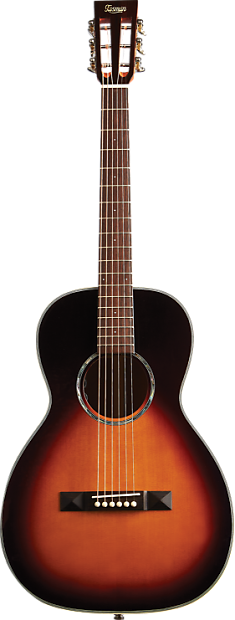 Tasman parlour guitar top