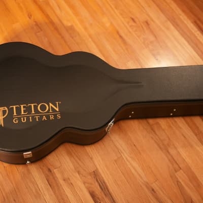 Teton F1433FM Flamed Maple Natural Hollow-Body Electric image 13