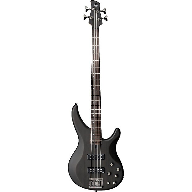 Yamaha TRBX504 4-String Premium Electric Bass Transparent Black w/ Rosewood Fretboard image 1