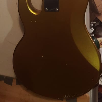 Maestro 5 String bass  Gold W/ Upgrades image 5
