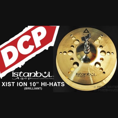Istanbul Agop Xist Ion Hi Hat Cymbals 10" image 3