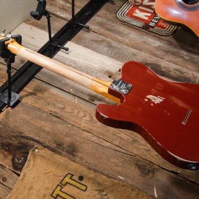 Fender Custom Shop Limited Edition Reverse '50s Telecaster Relic - Aged Cimarron Red image 10