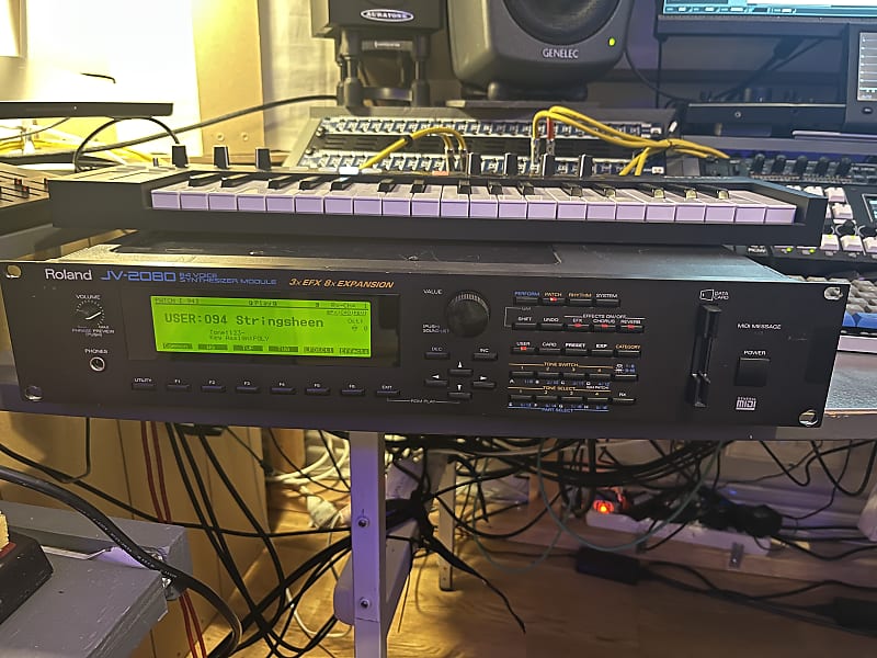 Roland JV-2080 incl. SR-JV80-07 Super Sound Set EXPANSION CARD image 1