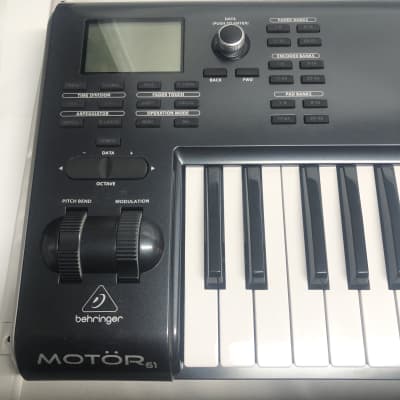 Behringer Motor61 61-Key USB/MIDI Controller with Motorized Faders & Pads - DEMO image 6