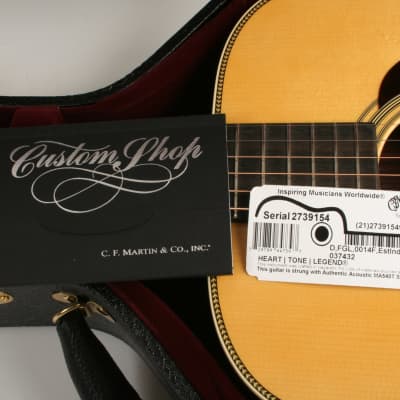 Martin Custom Shop 00 Size 28 Style Adirondack Top Golden Era Bracing Modified V Neck 2739154 image 10