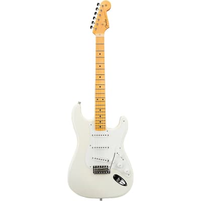 Fender Custom Shop Jimmie Vaughan Signature Stratocaster Electric Guitar Aged Olympic White image 3