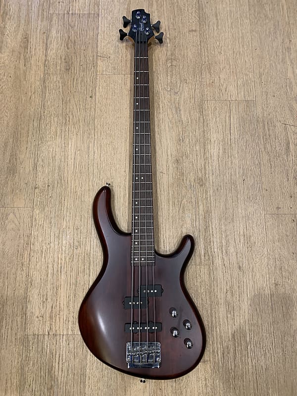Cort Action bass natural - Dark Natural Wood | Reverb