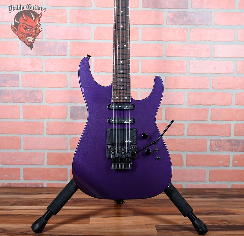ル 年末のプロモーション Jackson USA 1988 Purple Metallic Soloist SL1 Shop Custom ギター