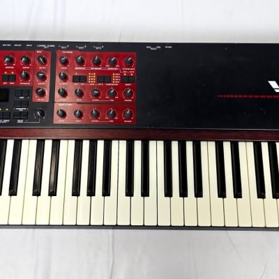Access Virus KB 61-Key Digital Synthesizer Keyboard 2000s - Black/Red