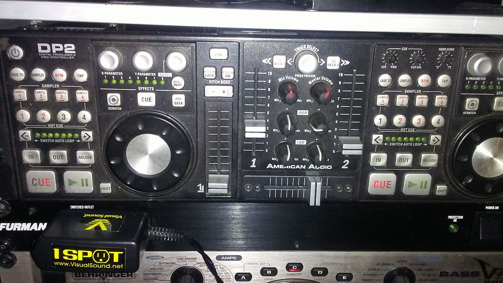 American Audio DP2 Media Controller/Mixer Reverb Australia