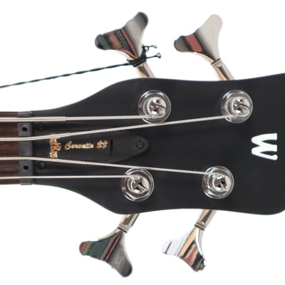 Warwick Rockbass Corvette Double Buck 4-String Burgundy Red Electric Bass Guitar image 6