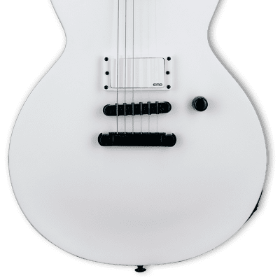 ESP LTD Arctic Metal White Series Eclipse electric guitar EMG & Tonepros image 6