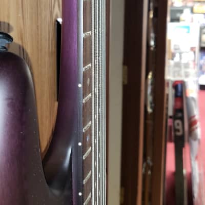 Schecter Stiletto Studio-5 Active 5-String Bass See-Thru Trans Purple Satin image 6