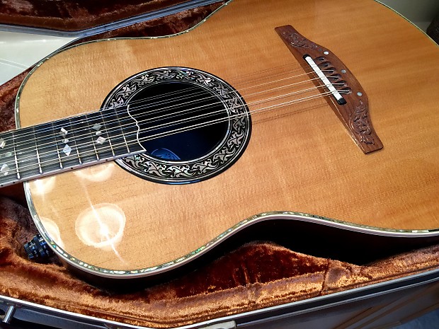 1981 Ovation Custom Legend 1658 12 String Rare Find
