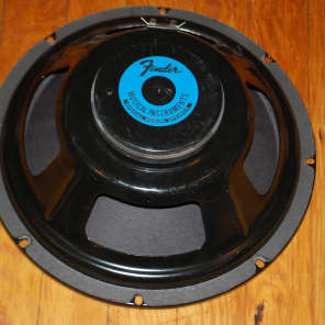 Fender blue top label speaker 12