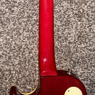 Vintage 1980 Aria pro II  Standard  les paul.copy        electric guitar    made in japan     Sunburst. image 10