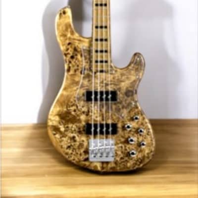 Cort GB5 Natural Custom Bass Guitar | Reverb