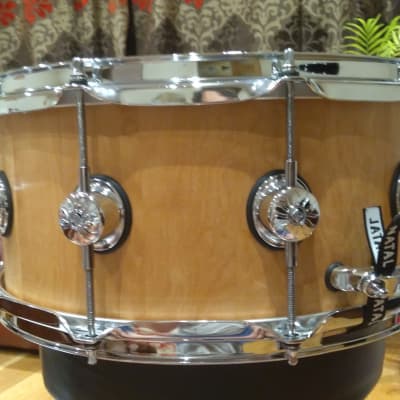 Natal Pure Stave Maple 14 x 6.5 Snare 2010s Natural Beeswax Finish | Reverb  UK