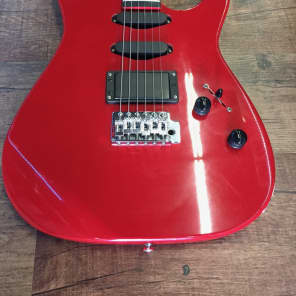 ARIA PRO II JS SERIES ELECTRIC GUITAR KOREA RED (USED) | Reverb