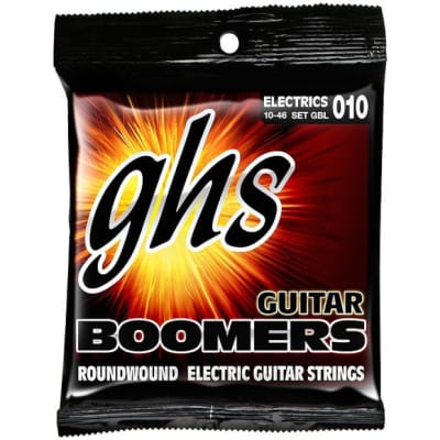 GHS Boomers Electric Guitar Strings, Light, .010 for sale