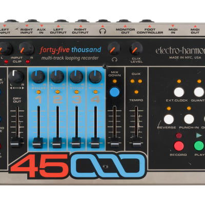 Electro-Harmonix 45000 Stereo Multi-Track Looper | Reverb