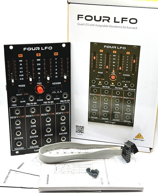 Behringer Four LFO 2023 Black Reverb