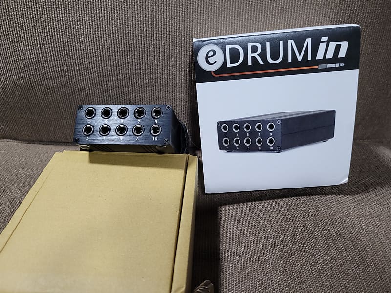 Audiofront eDRUMin 10 2020 Black Reverb