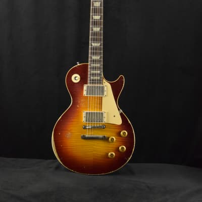 Gibson Murphy Lab 1959 Les Paul Standard Wide Tomato Burst Ultra Heavy Aged - Fuller's Exclusive image 2