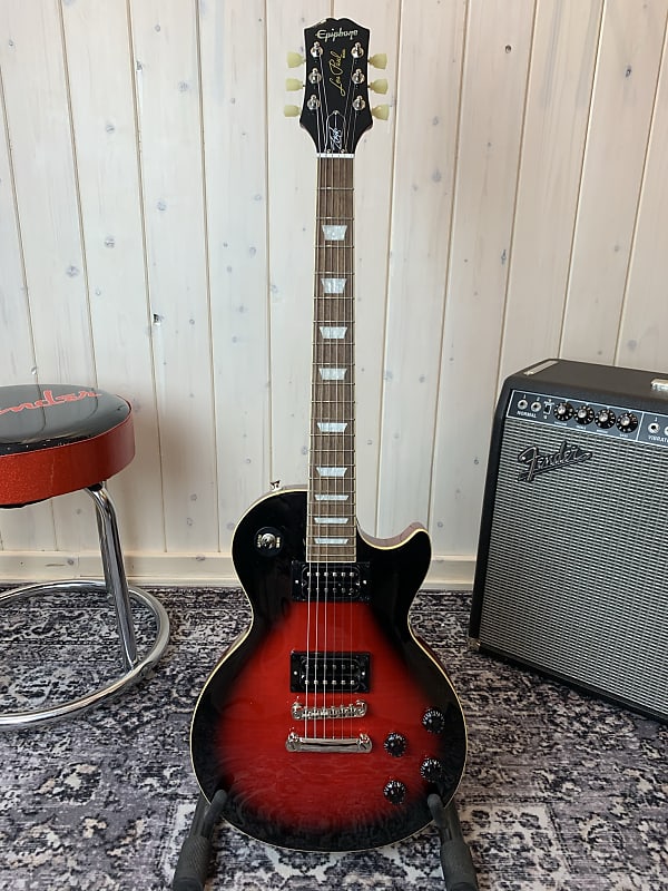 ギター Slash Les Paul Standard Plustop PRO Epiphone Slash Les Paul STD Plustop Pro 発売決定！｜島村楽器