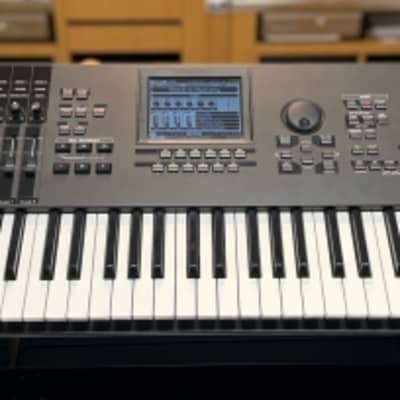 Yamaha Motif XF 6 Production Synthesizer 2010s - Gray