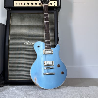 Friedman Metro D 2019 Electric Guitar  - Metallic Blue Relic image 14